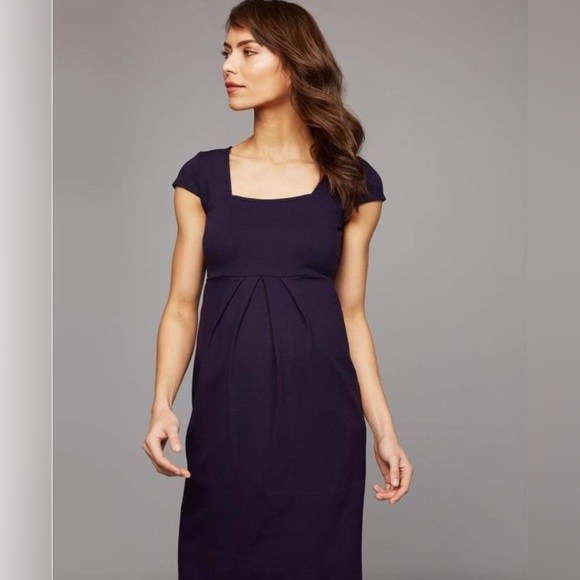 Isabella Oliver Dresses & Skirts - Isabella Oliver Farah Ponte Maternity Dress size 3